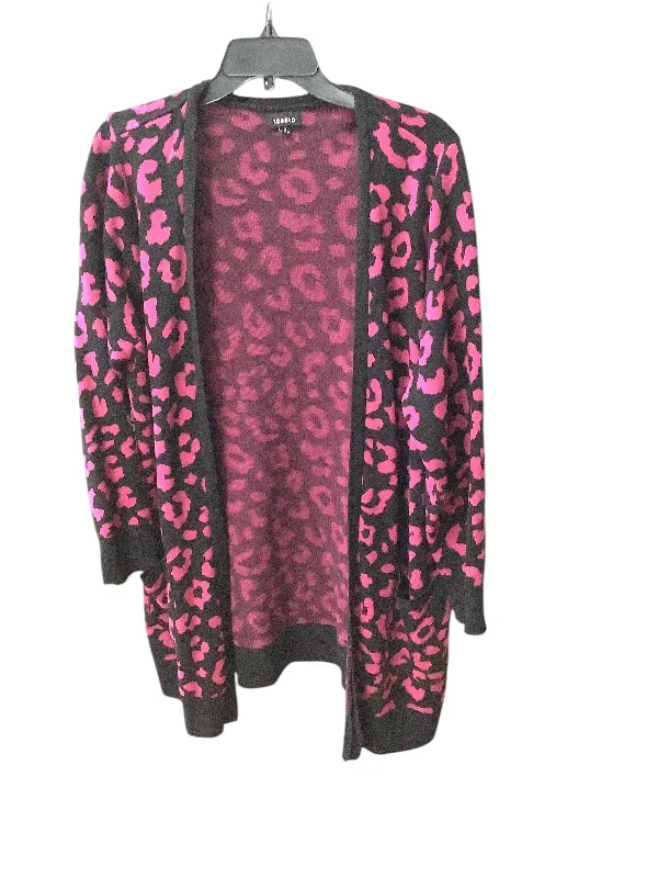 Women's Slovak Wool SweatersSweater Cardigan By Torrid In Leopard Print, Size: 22