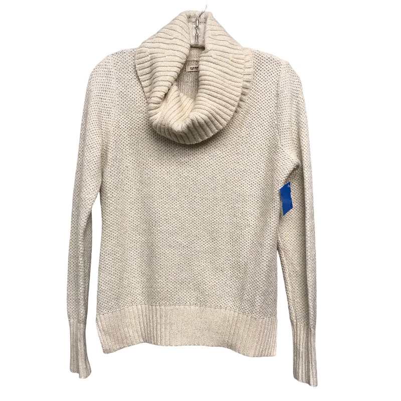 Women's Low Collar SweatersSweater By Old Navy In Cream, Size:S