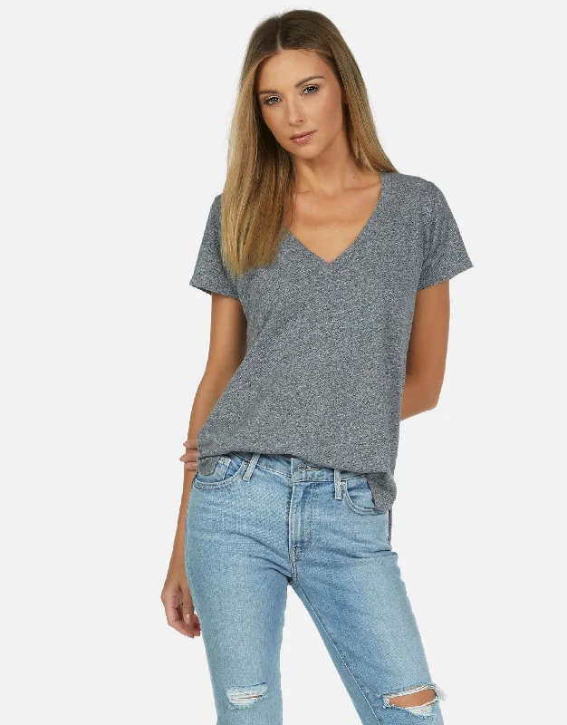 Women's Blouse for SchoolManny Core V-Neck Tee