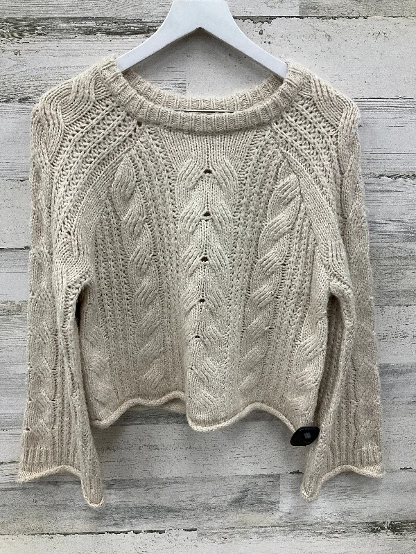 Women's Crew Neck SweatersSweater By Universal Thread In Cream, Size: S