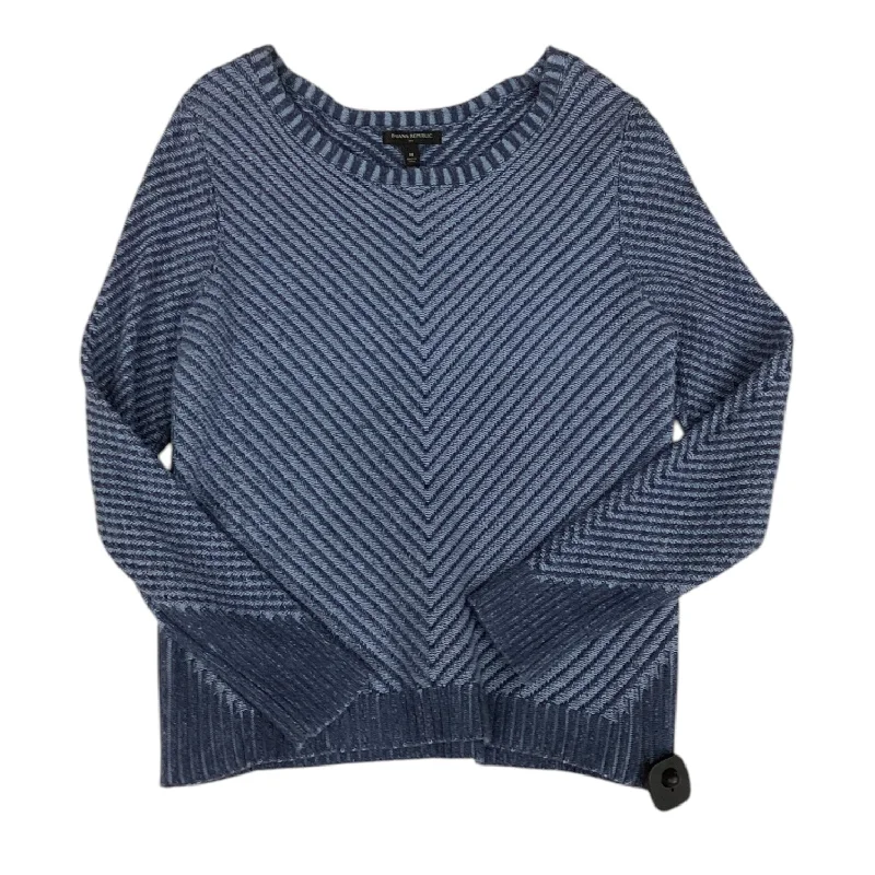 Women's Scoop Neck SweatersSweater By Banana Republic In Blue, Size: M