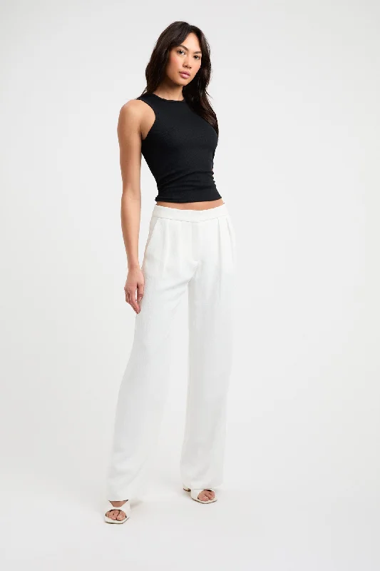 Women's Jodhpurs with Asymmetrical HemOyster Low Rise Pant