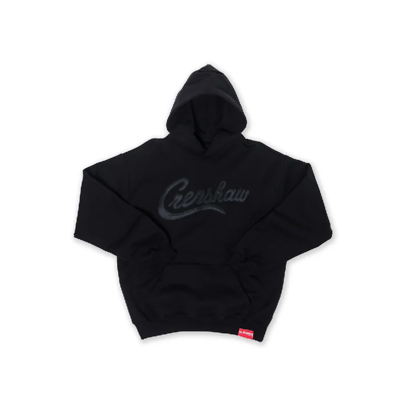 Women's Hooded Sweatshirts with Solid Color LiningLimited Edition Ultra Crenshaw Hoodie - Black/Black