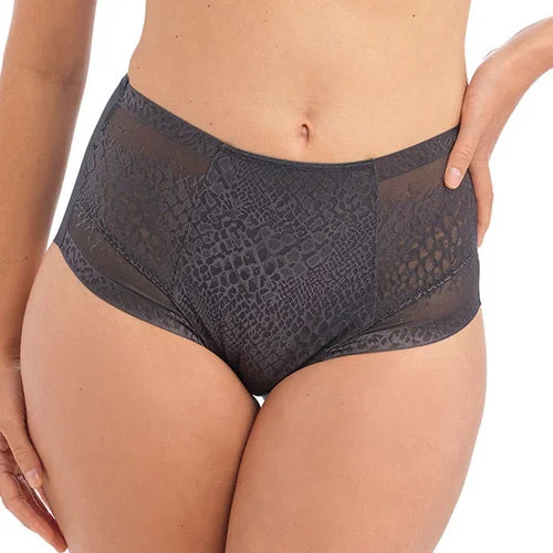 lightweight mesh bikini panties for womenFantasie Envisage High Waist Brief - Slate