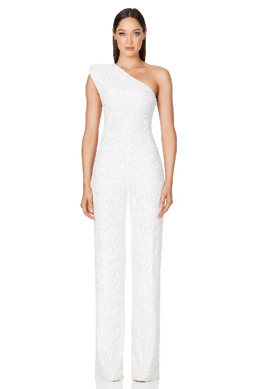 Women's Jumpsuits with Mandarin CollarNookie Treasure Jumpsuit - White