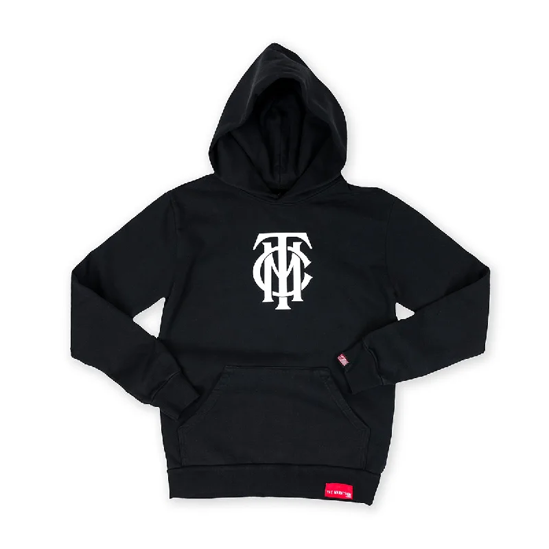 Women's Hooded Sweatshirts with Welt PocketsTMC Monogram Kid's Hoodie - Black/White