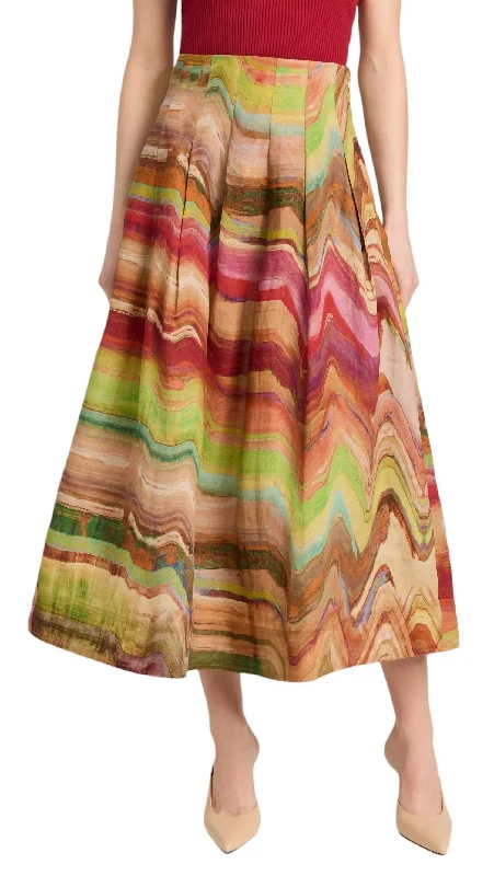 Women's Vintage SkirtsAlessandra Skirt In Canyon Sunset