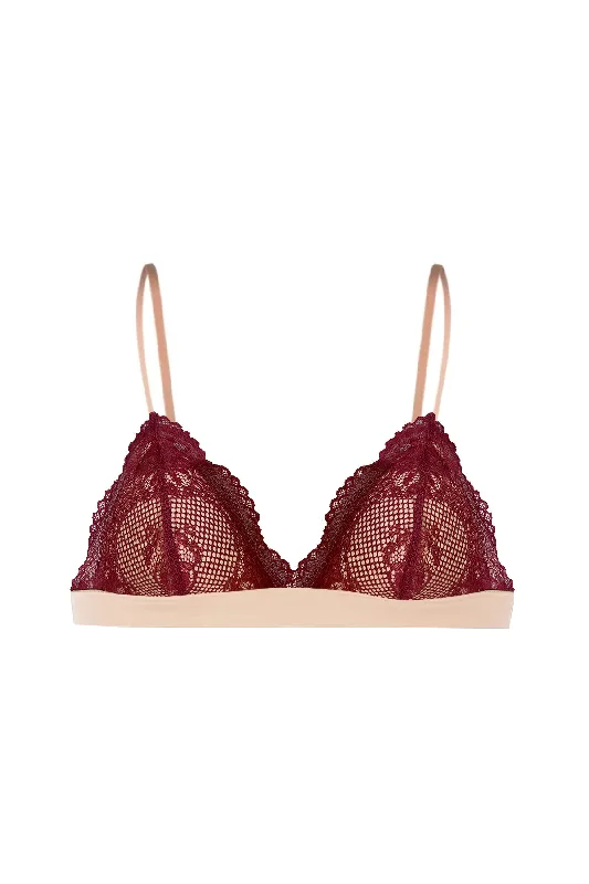 seamless bra with soft cups for all-day comfortPalvin Kadın Dantelli Bralet