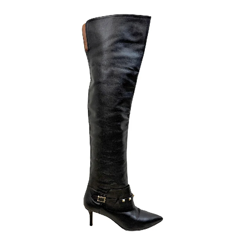 Women's RompersValentino Rockstud Over The Knee Boots