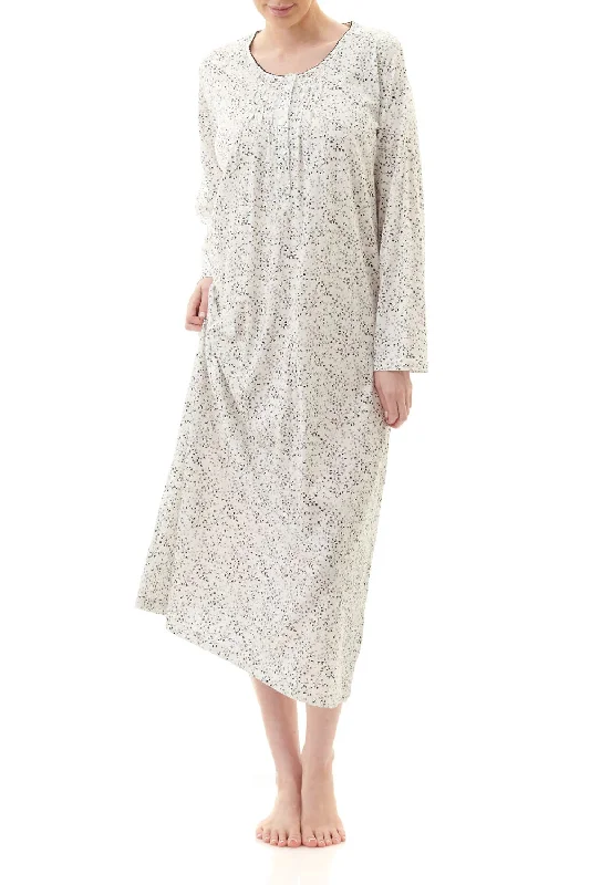 women's pajamas with a cozy, snug fit for ultimate comfortGivoni Giselle Long Cotton Jersey Nightie 7LP25G