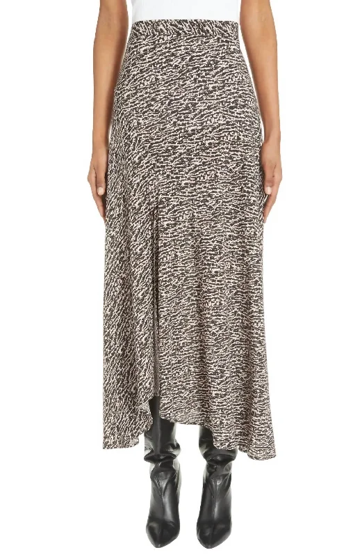 Women's Textured SkirtsSakura Skirt In Abstract Print