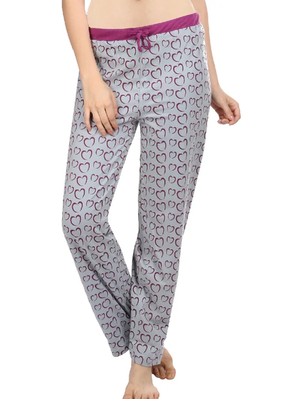 women's pajamas for campingSemantic Women's Cotton Pyjama - Heart Print