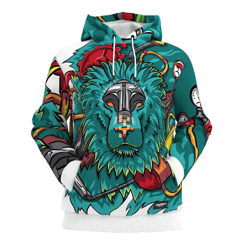 Women's Hooded Sweatshirts with Rayon LiningBionic Lion Hoodie