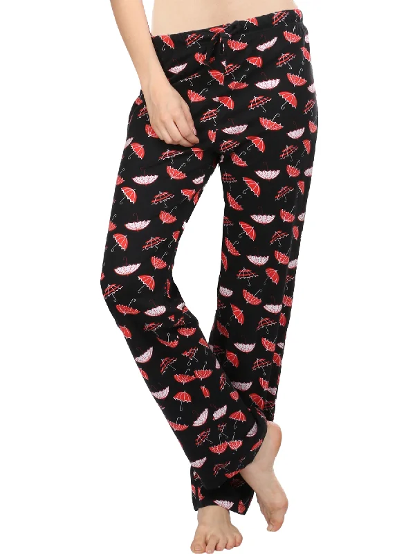 women's pajamas with a sophisticated, modern twistSemantic Women's Cotton Umbrella Printed Pyjama