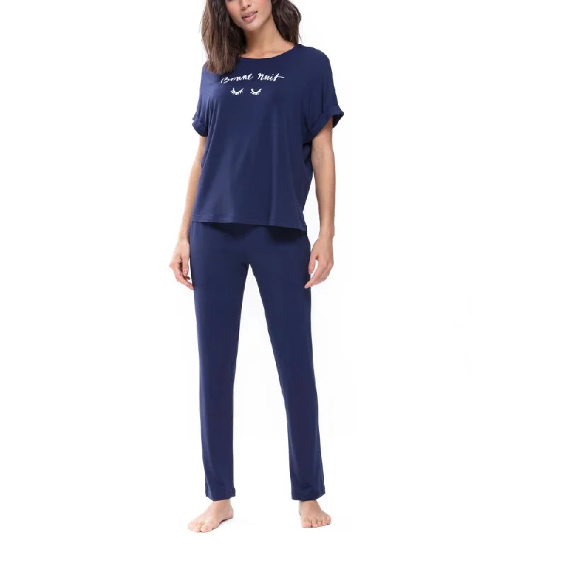 women's pajamas with pockets on legsBroek lang Mey Night 16001