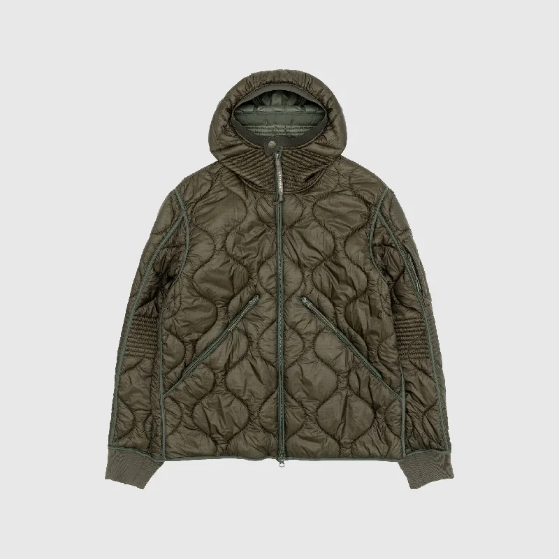 Women's Coats with ZipperLINER PADDED HOODED JACKET