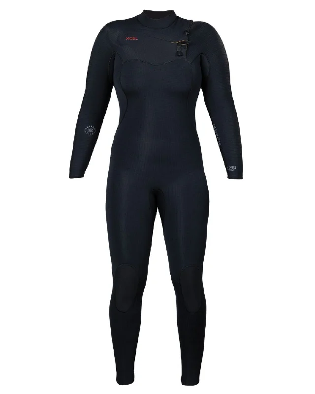 Women's Infiniti 4/3mm Chest Zip Fullsuit