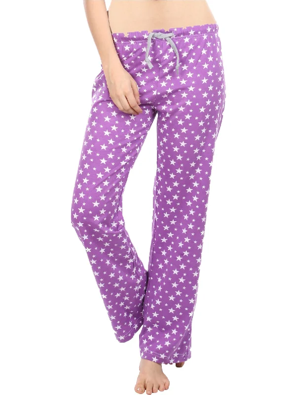 women's pajamas with a charming floral patternSemantic Women's Cotton Pyjama - Star Print