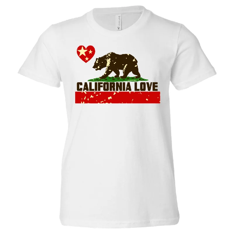 Women's Hooded Sweatshirts with Hidden PocketsCalifornia Love Asst Colors Youth T-Shirt/tee