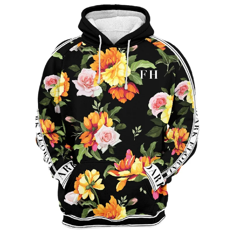 Women's Hoodie JacketsVenus Rose Blossom Hoodie