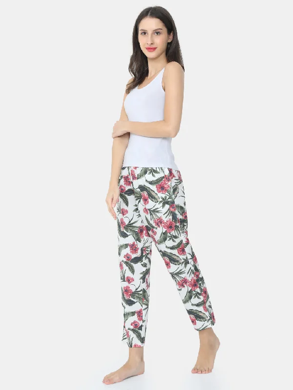 women's pajamas for the holidaysThe Tropical Hibiscus Women PJ Pant