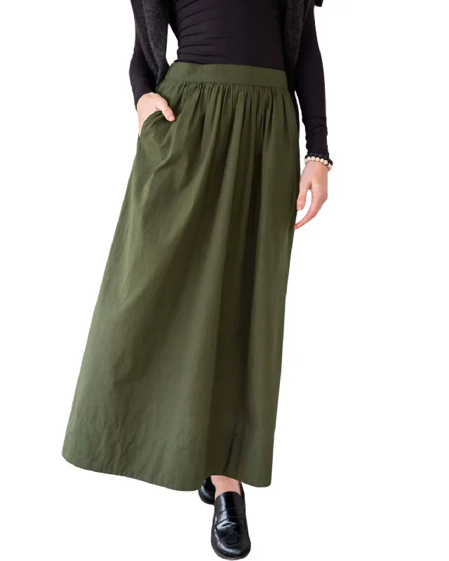 Women's Pencil SkirtsVoyageur Sonnet Maxi Skirt In Hazel