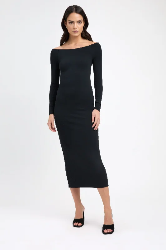 Women's Collarless DressesEllie Midi Dress