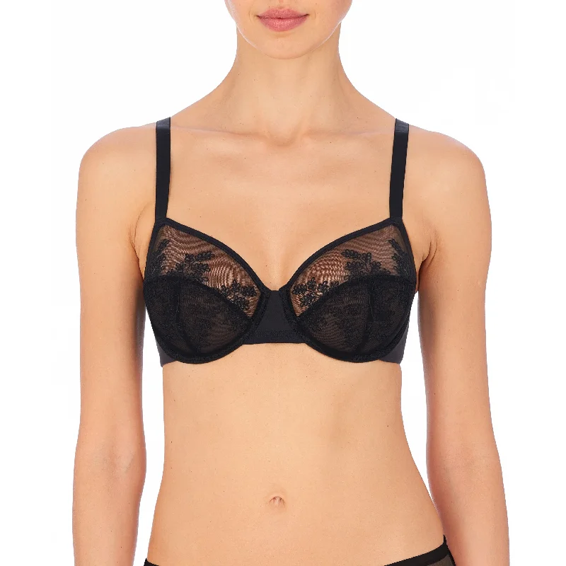 sheer lace braFrame Lace Side Support Bra