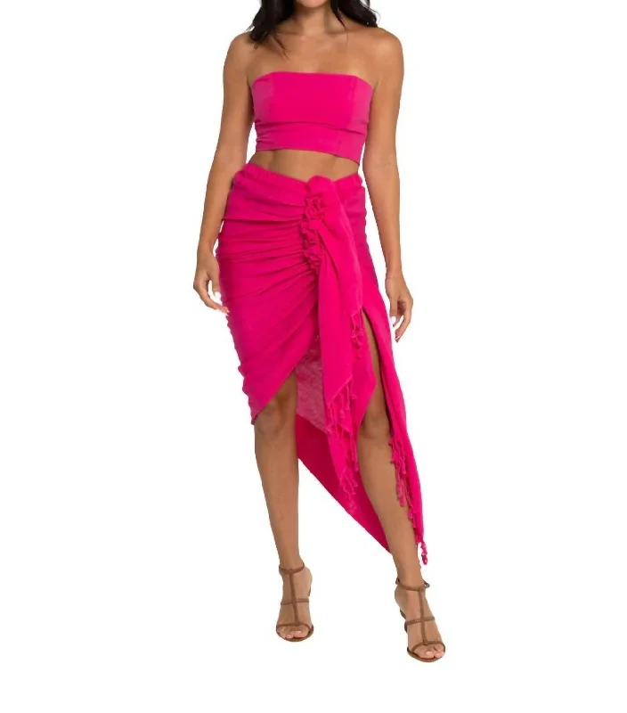 Women's Summer SkirtsTulum Skirt In Fuchsia