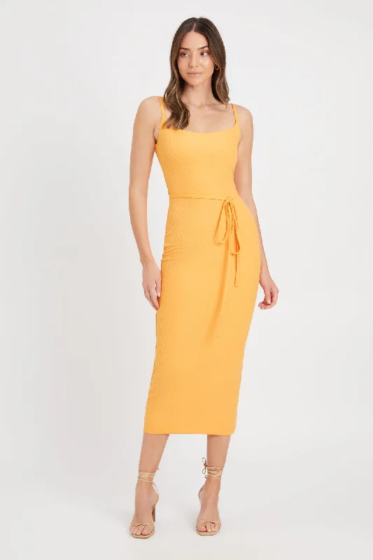 Women's Collarless DressesHanson Midi Dress