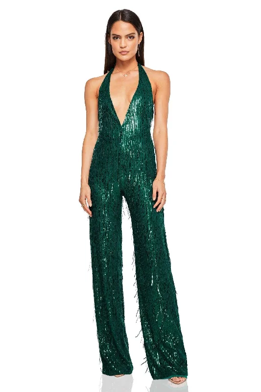 Women's Jumpsuits with CollarNookie Karma Jumpsuit - Green