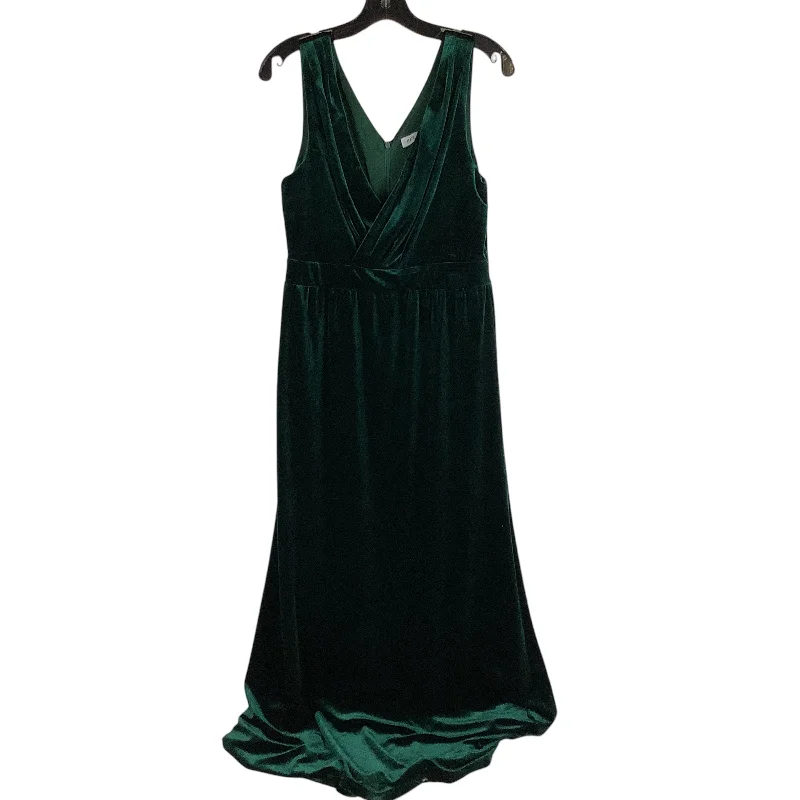 Women's High-Low DressesDress Party Long By Clothes Mentor In Green, Size: 6