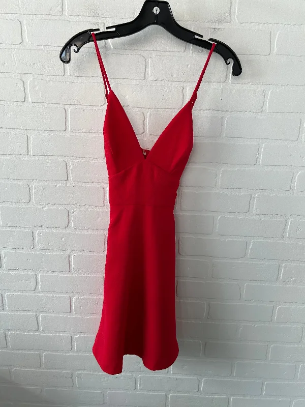 Women's Tiered DressesDress Party Short By Bcbgeneration In Red, Size: Xs