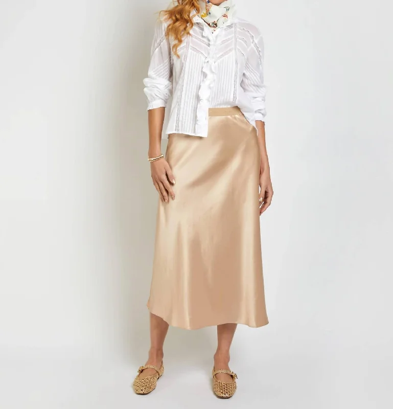 Women's Modern SkirtsMaxou Skirt In Sand / Copper