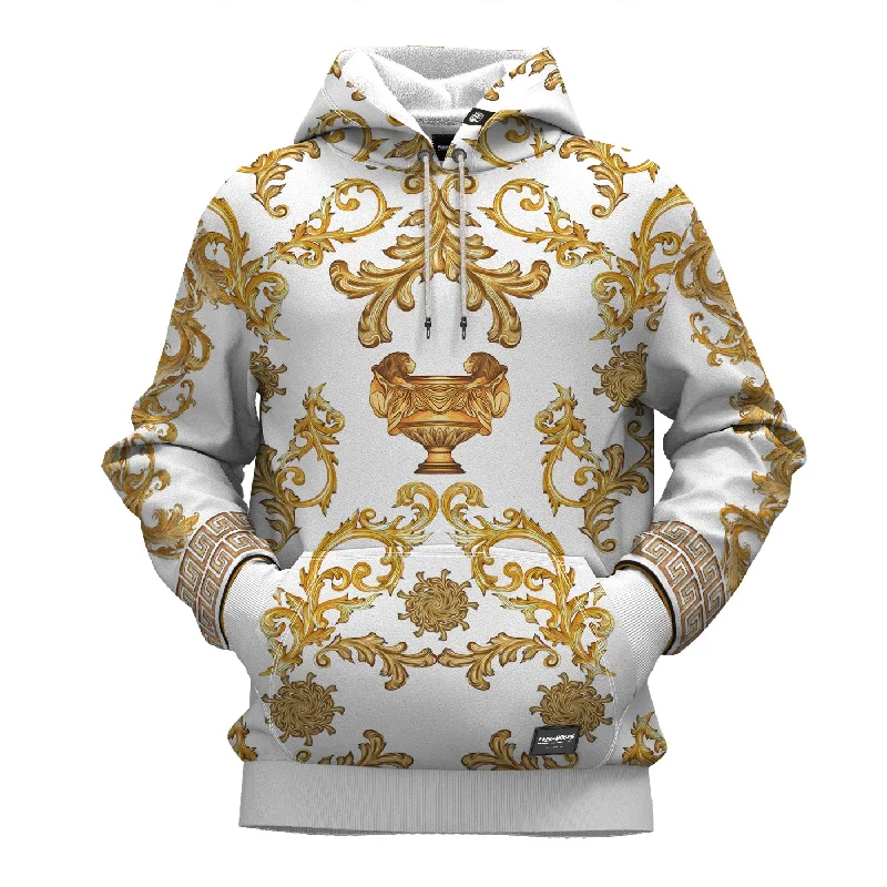 Women's Hooded Sweatshirts with Fitted WaistBaroque Hoodie