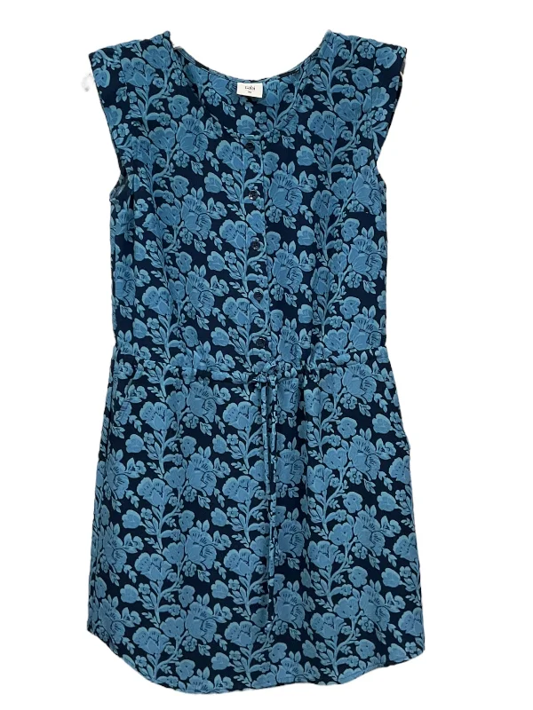 Women's Sweetheart-Back DressesBlue Dress Casual Short Cabi, Size Xs