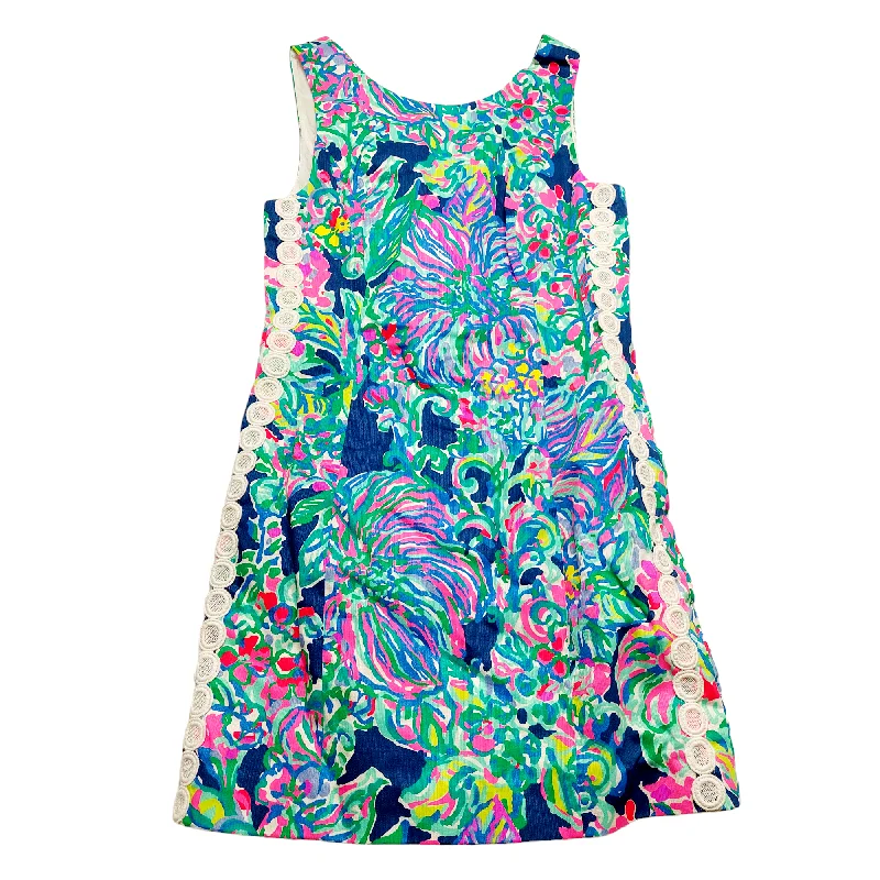 Women's V-Shaped-Neck DressesMulti-colored Dress Casual Short Lilly Pulitzer, Size 4