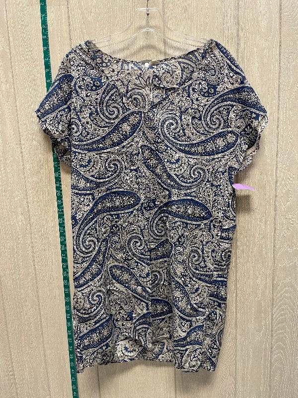 Women's Low Collar DressesPaisley Print Dress Casual Short J. Crew, Size S