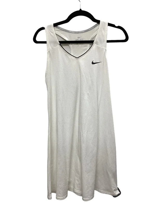 Women's Cut-Out DressesWhite Athletic Dress Nike Apparel, Size L