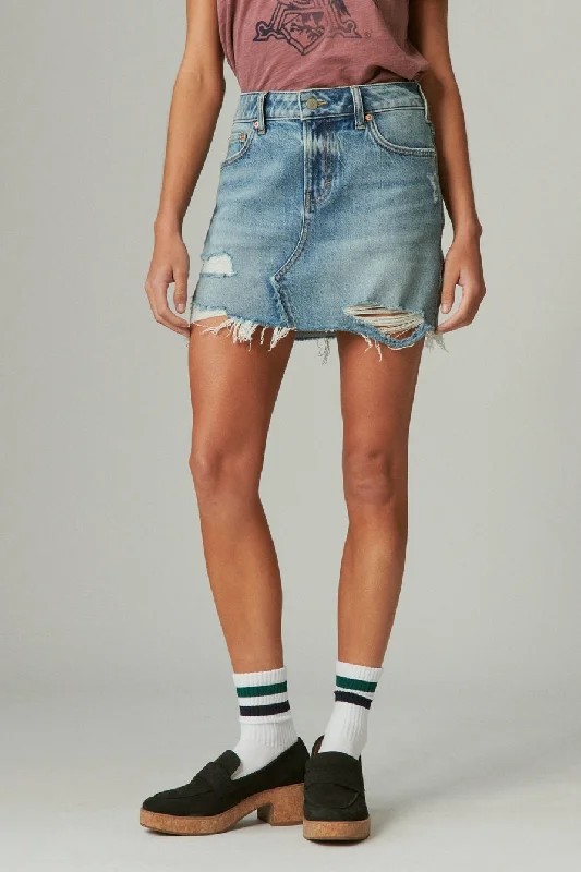 Women's Jodhpurs with PocketsDenim Mini Skirt - Peace Out