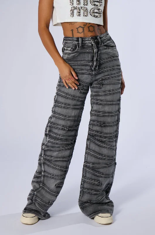 Women's Jodhpurs with Notched CollarIM UP NEXT DENIM PANT