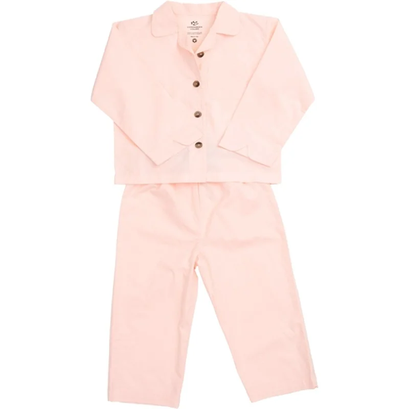 women's pajamas for cold weatherCopenhagen Colors Soft Pink 2-Pak Pyjamas Set