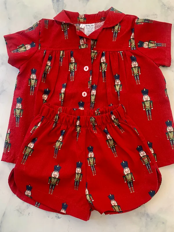 women's pajamas made from organic cottonGirls Christmas red pyjamas